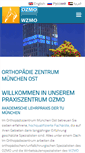 Mobile Screenshot of orthopaediezentrum-muenchenost.de